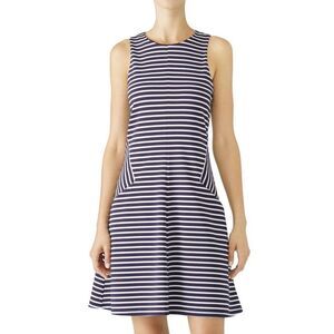 Anthropologie Hutch Striped Stevie Dress Navy & White A-Line Women’s Size XXL